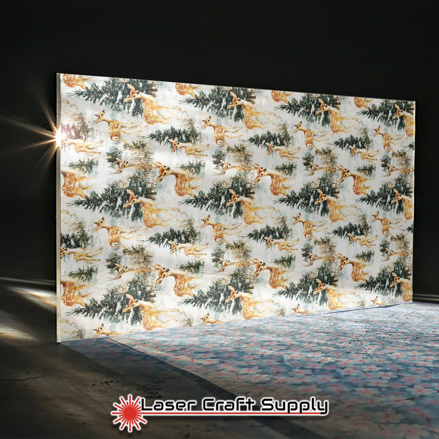 Creative Cast Acrylics - Super Cute Christmas Time Deer