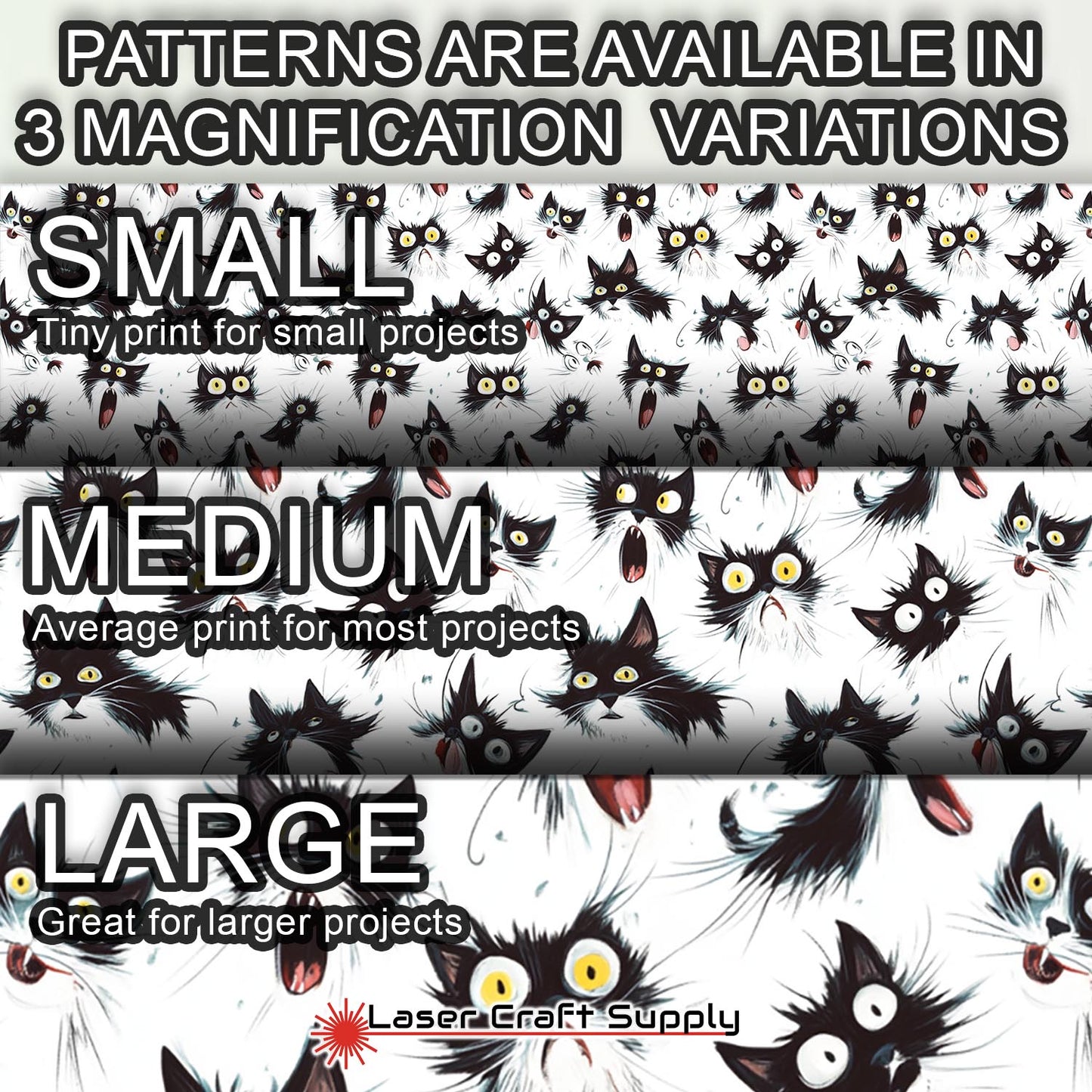 Creative Cast Acrylics - Surprised Cat Doodle