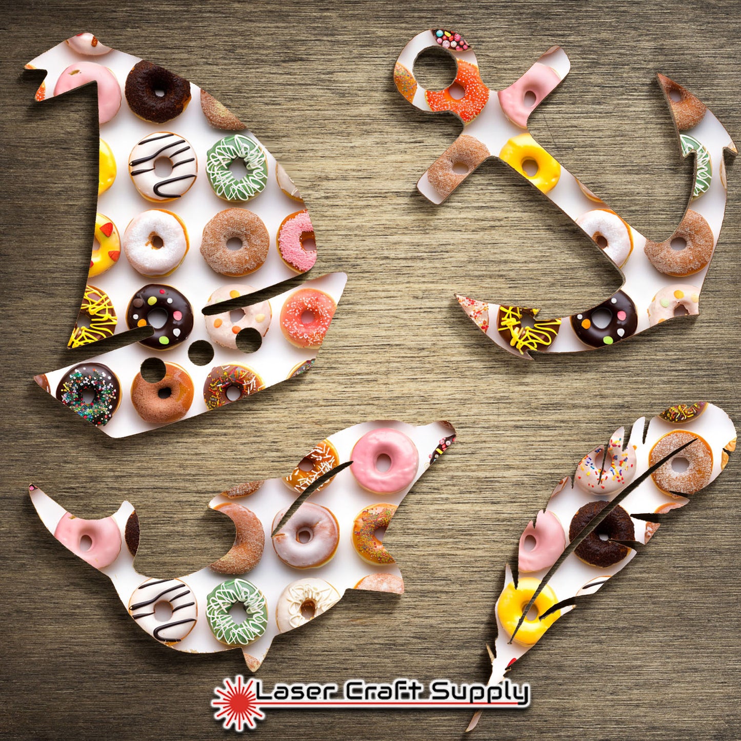 Creative Cast Acrylics - Tasty Doughnuts