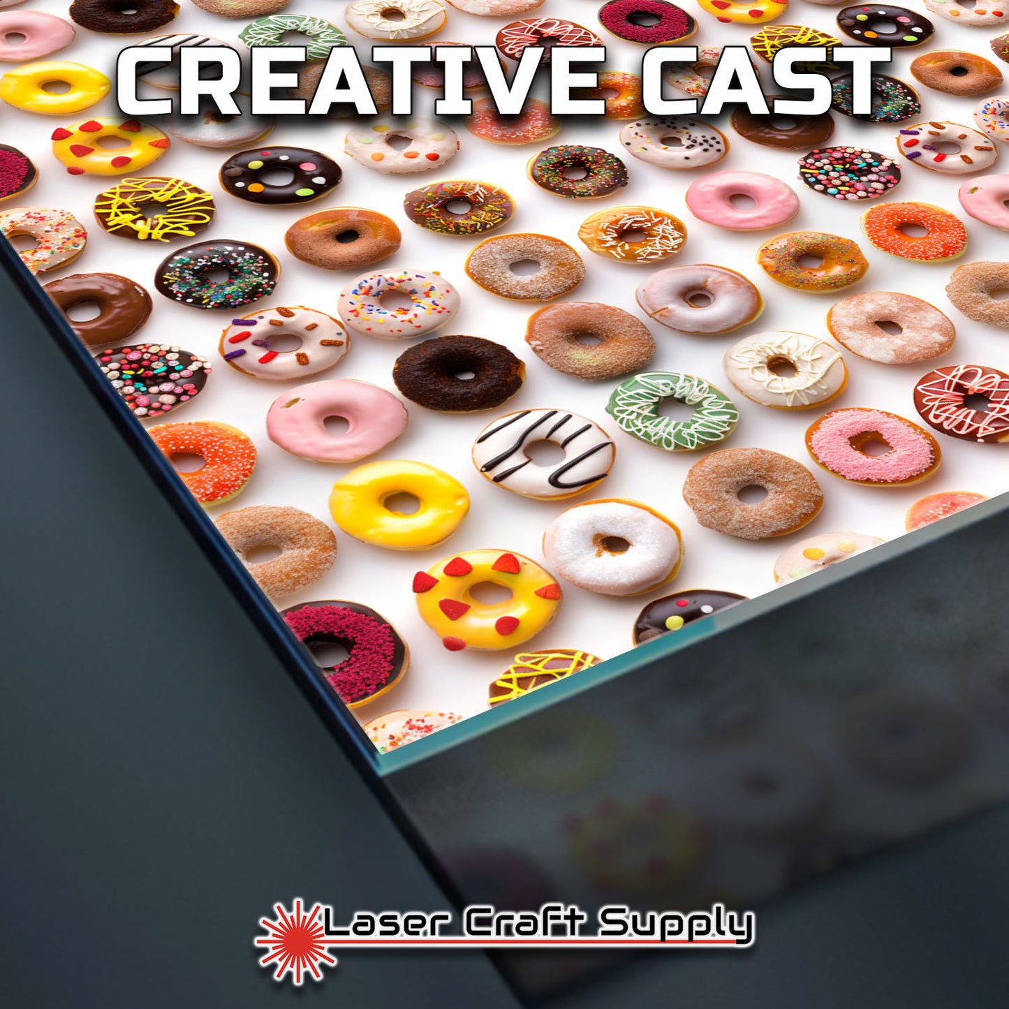 Creative Cast Acrylics - Tasty Doughnuts