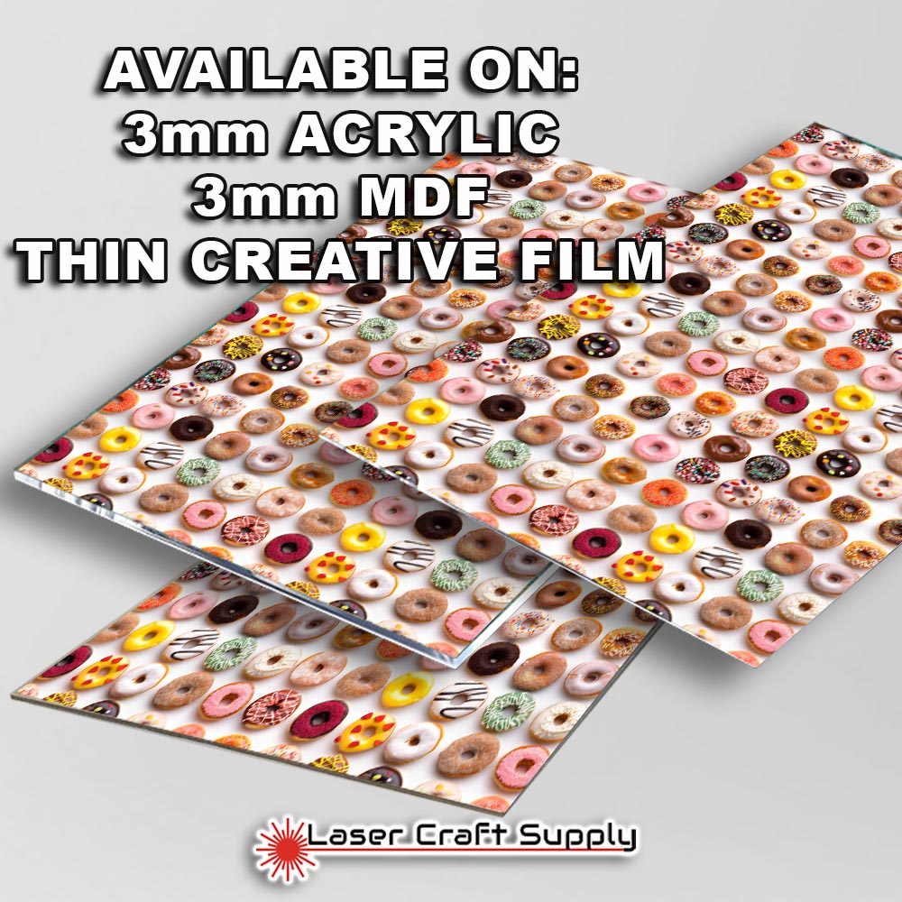 Creative Cast Acrylics - Tasty Doughnuts