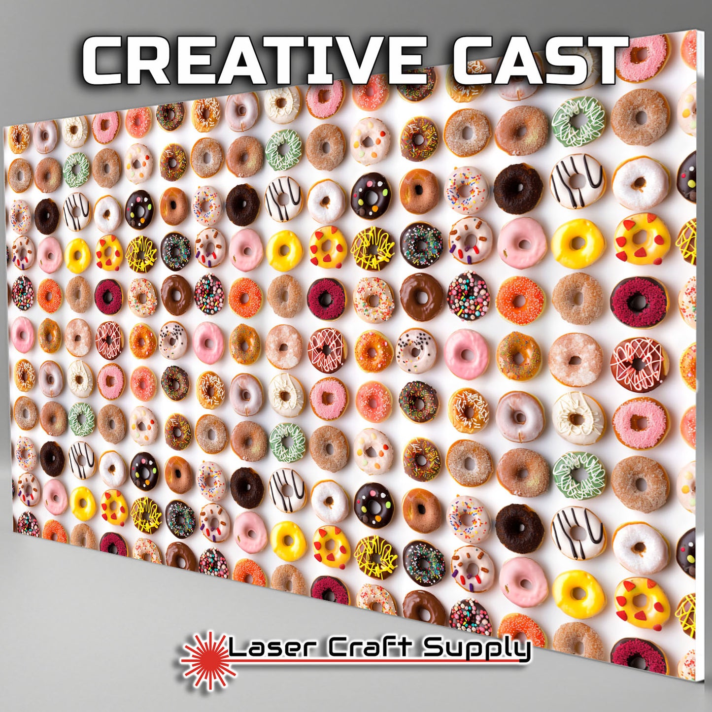 Creative Cast Acrylics - Tasty Doughnuts