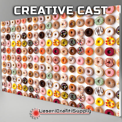 Creative Cast Acrylics - Tasty Doughnuts