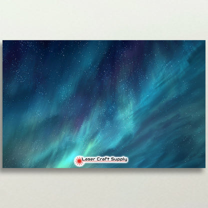 Teal Northern Lights - FULL SHEET