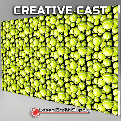 Creative Cast Acrylics - Tennis Balls in Yellow