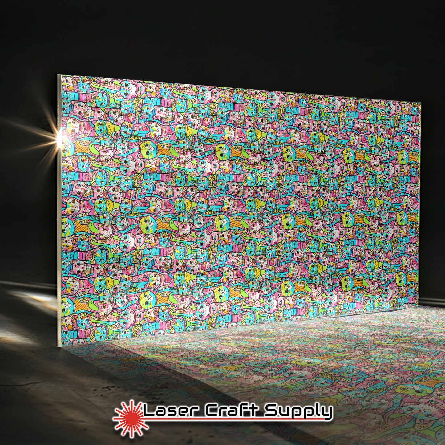 Creative Cast Acrylics - The Abstract Cats