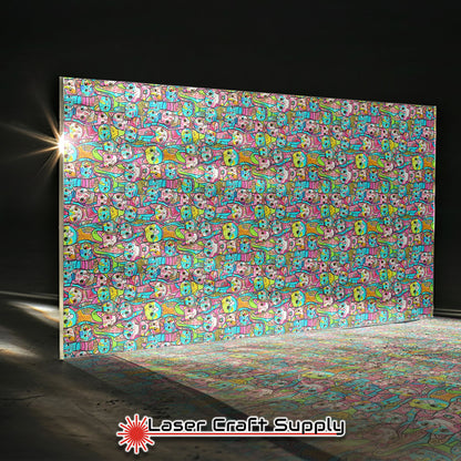 Creative Cast Acrylics - The Abstract Cats