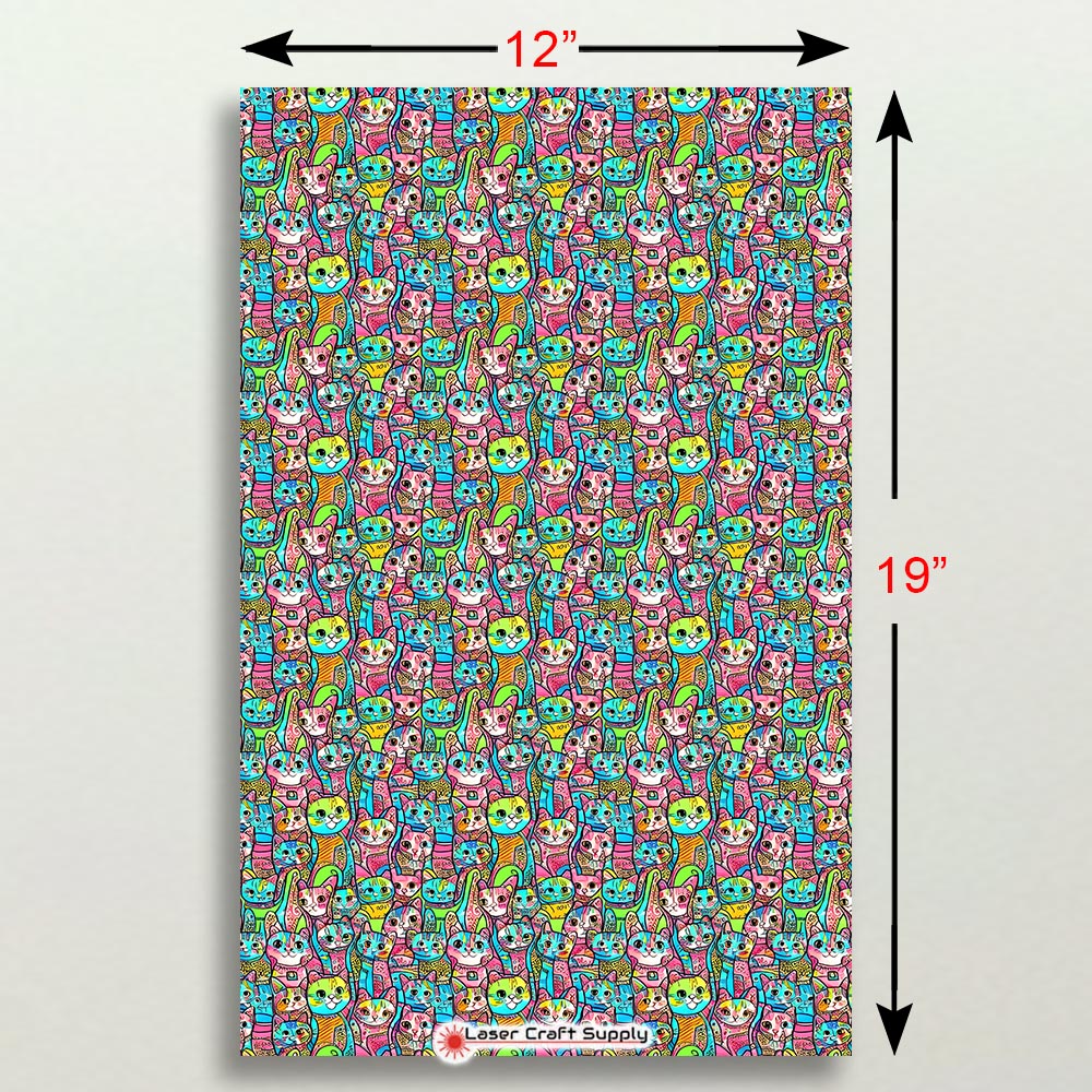 Creative Cast Acrylics - The Abstract Cats