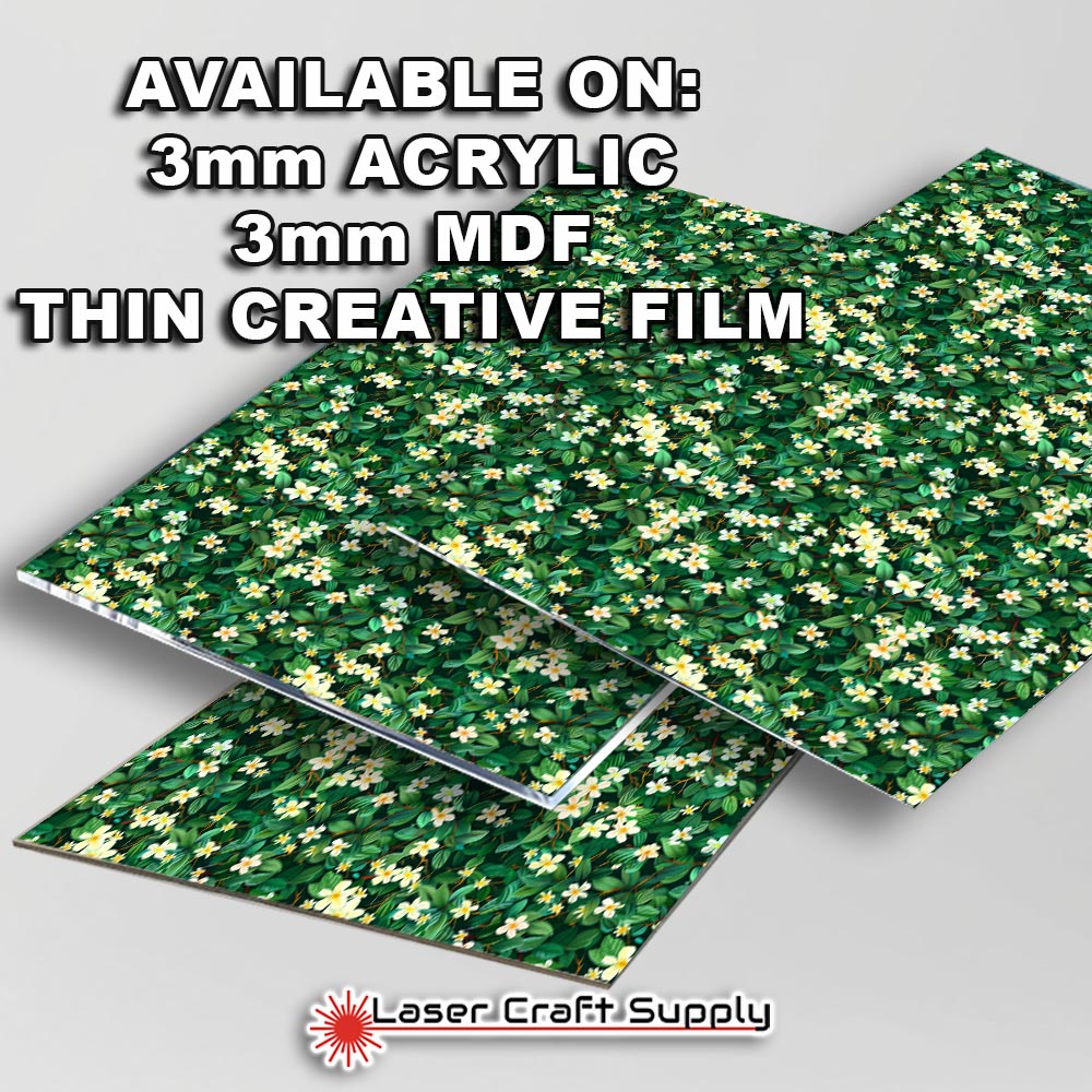 Creative Cast Acrylics - Thick Jasmine Flowers