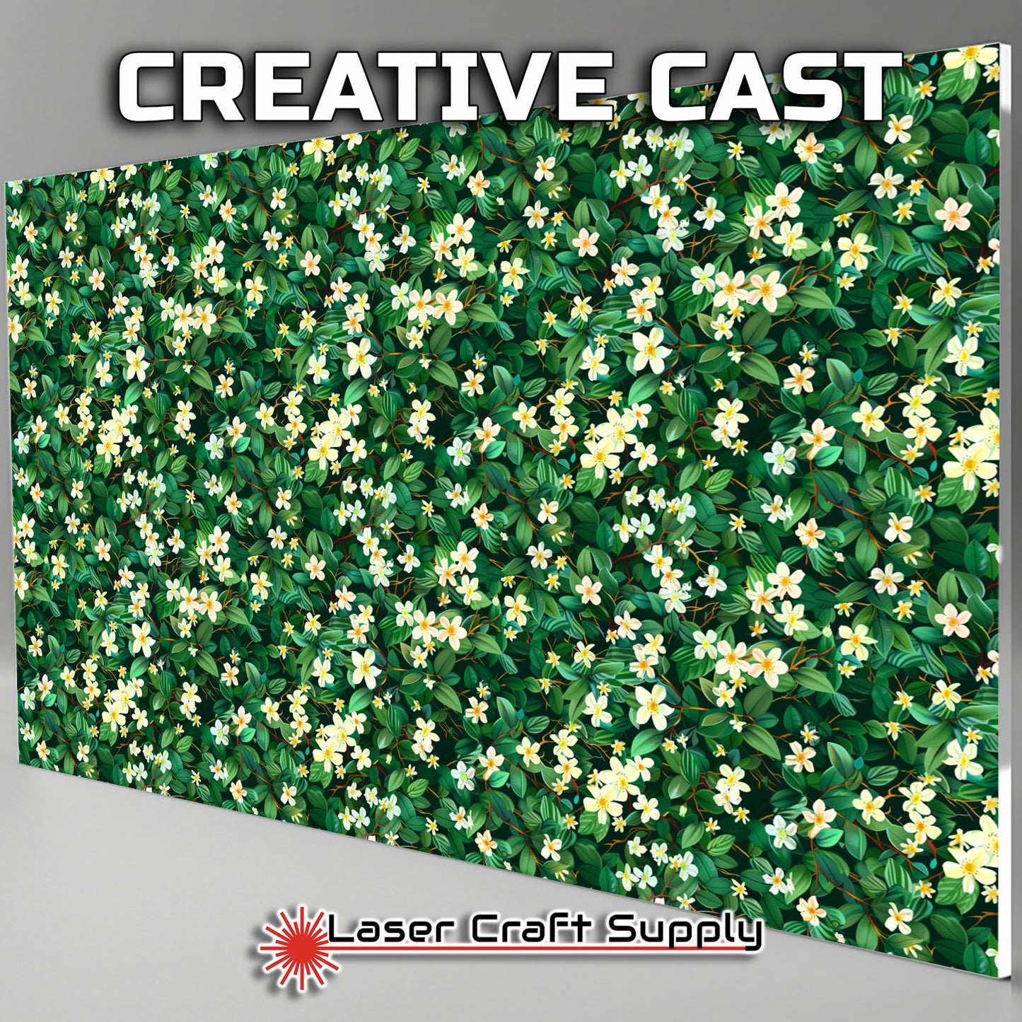 Creative Cast Acrylics - Thick Jasmine Flowers