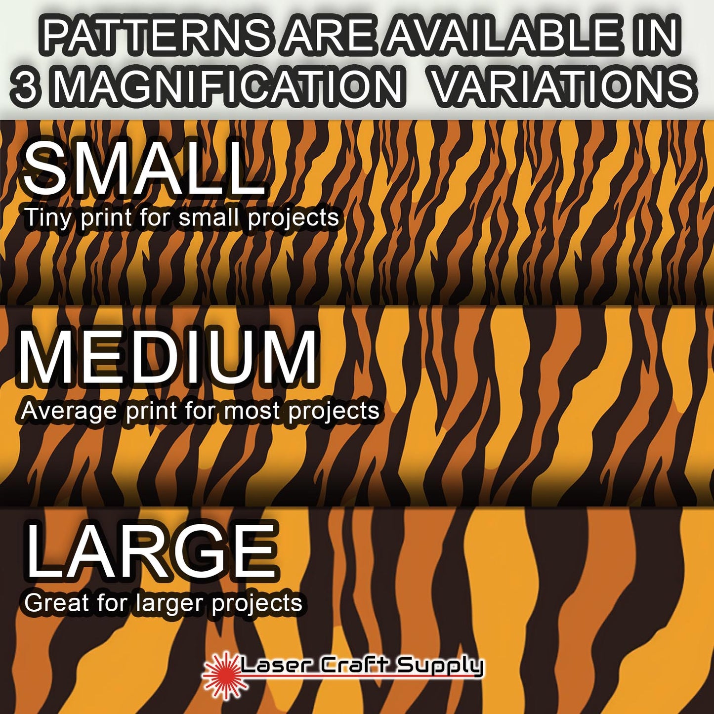 Creative Cast Acrylics - Tiger Fun