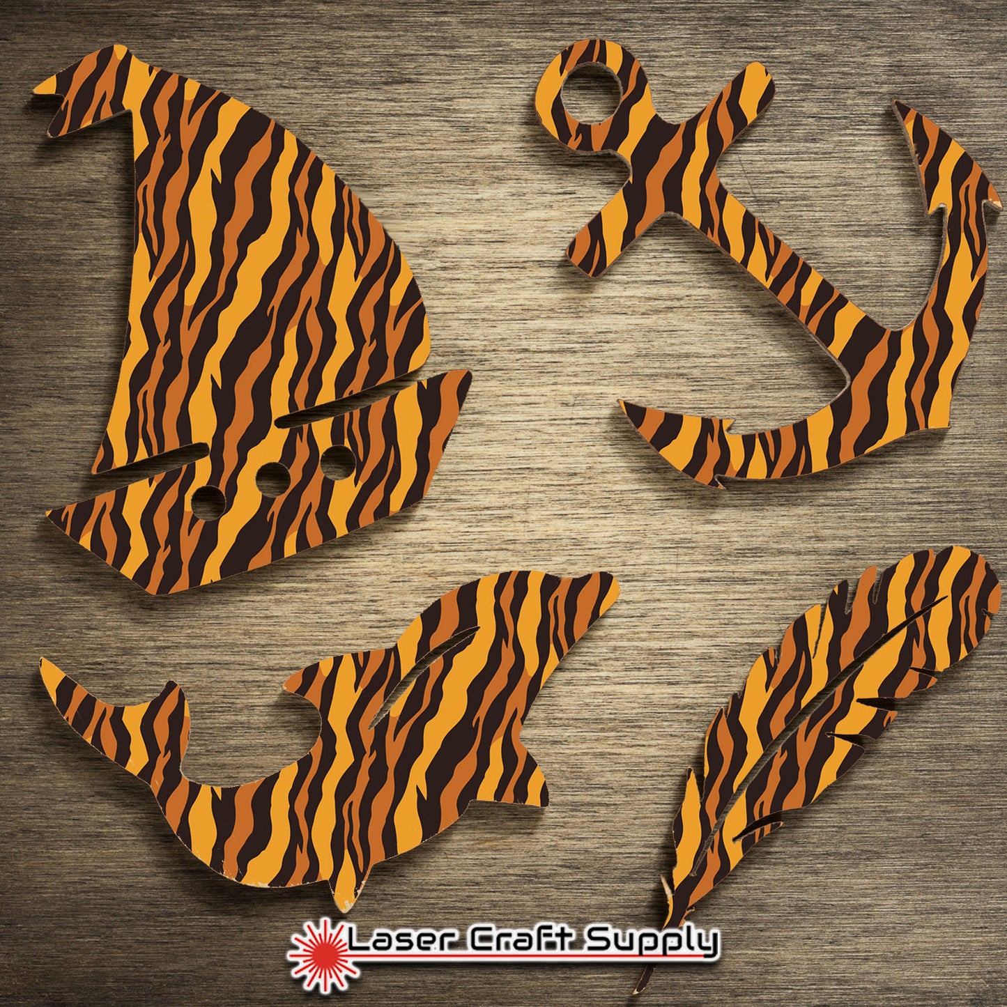 Creative Cast Acrylics - Tiger Fun