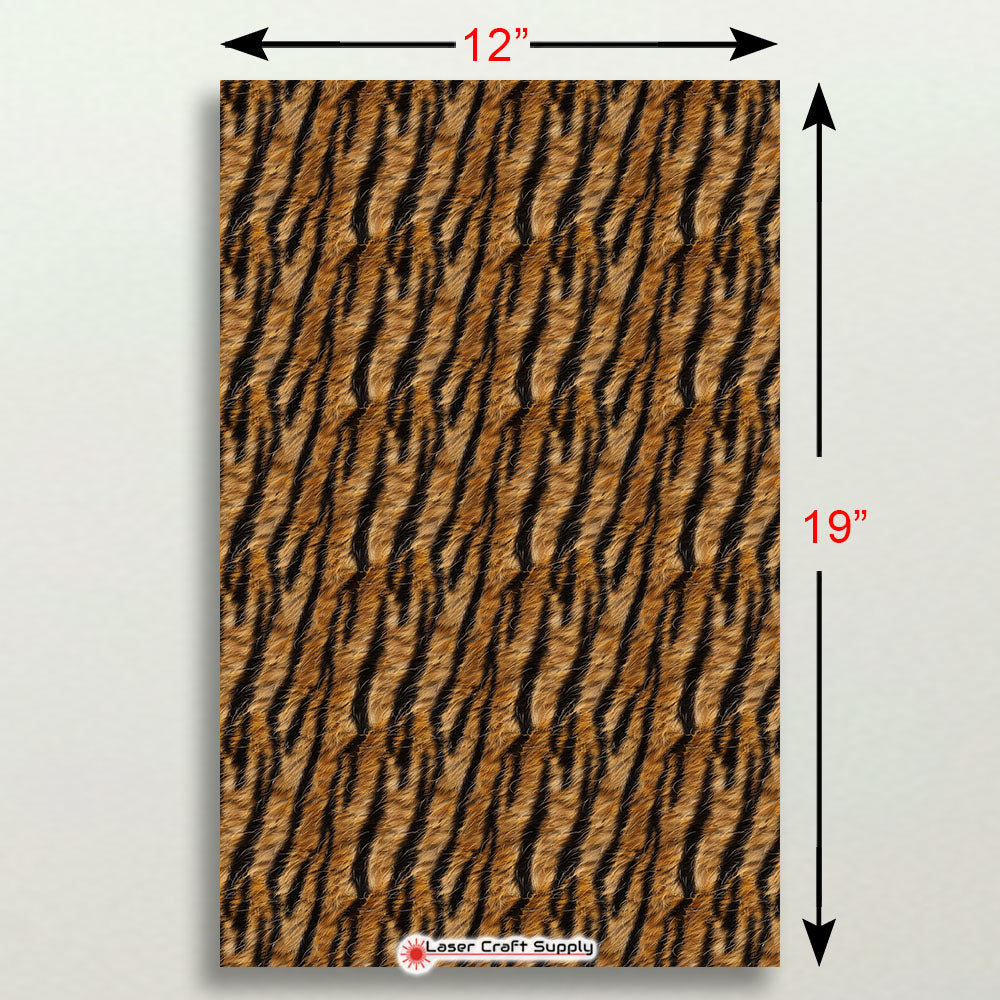 Tiger Stripes Fur - FULL SHEET