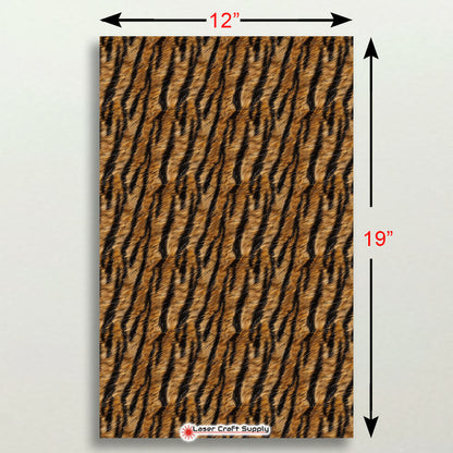 Tiger Stripes Fur - FULL SHEET