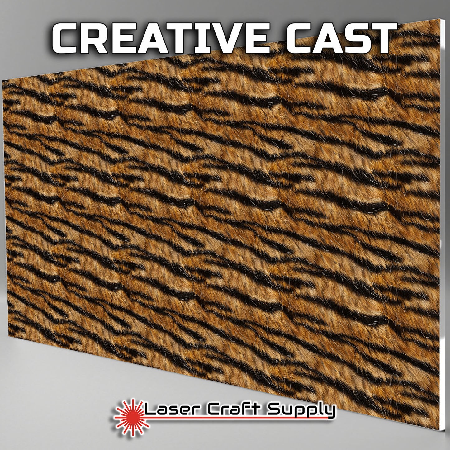 Tiger Stripes Fur - FULL SHEET