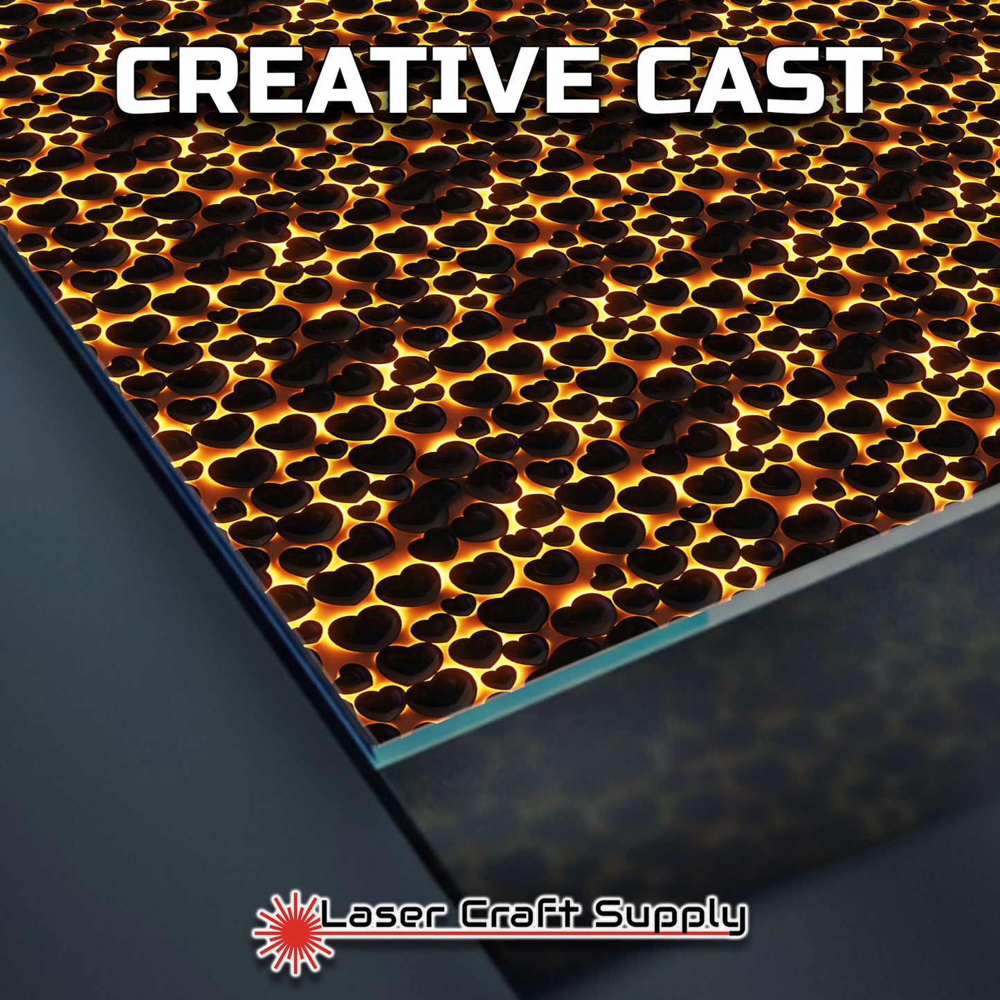Creative Cast Acrylics - Total Eclipse of the Heart