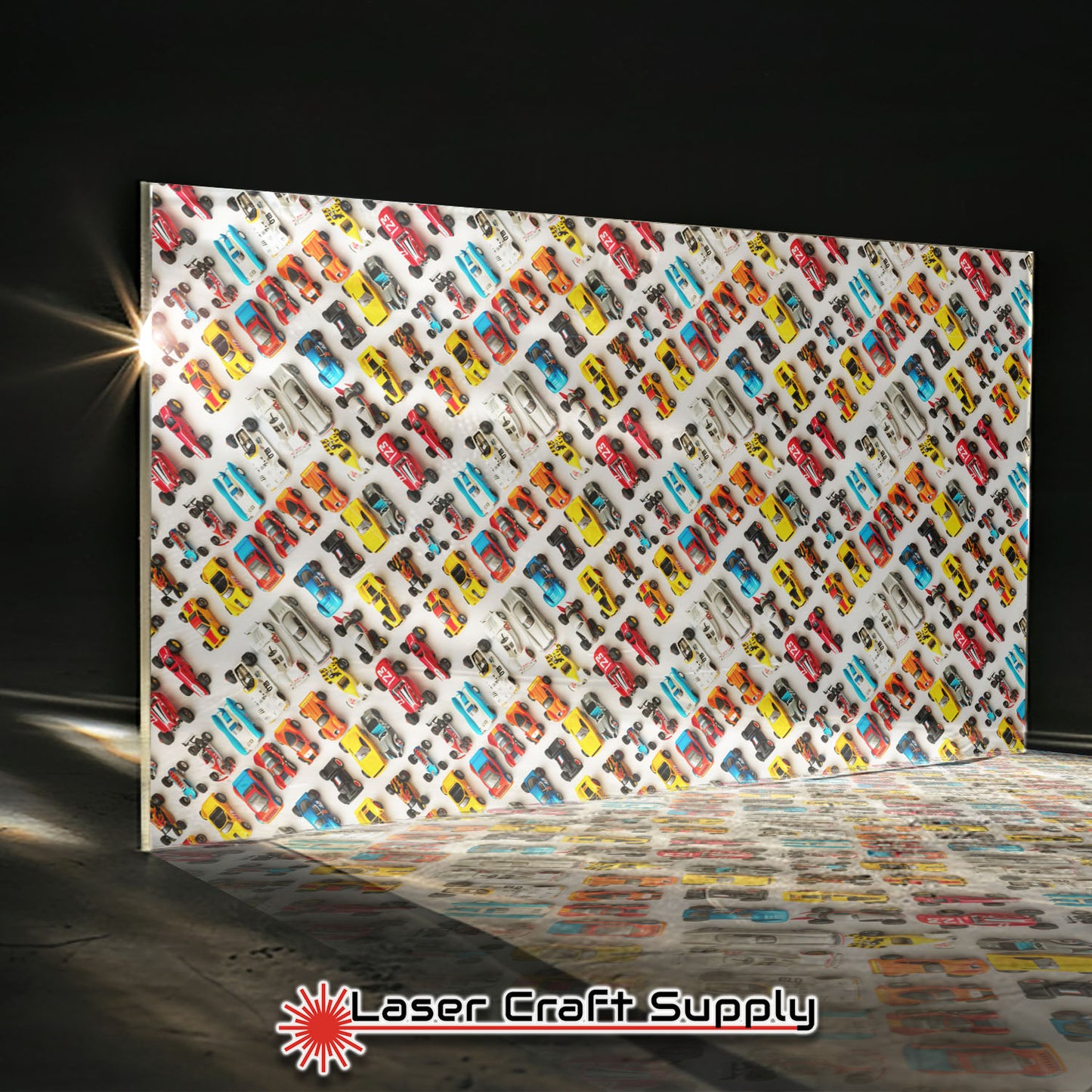 Creative Cast Acrylics - Toy Cars