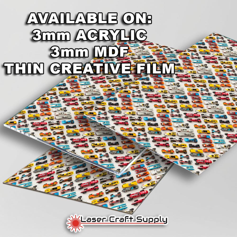 Creative Cast Acrylics - Toy Cars