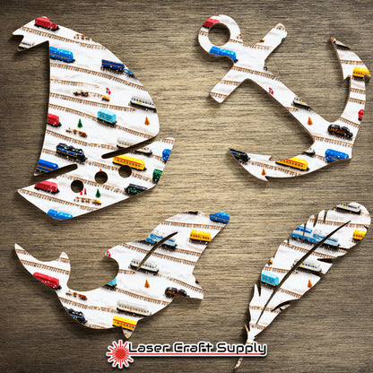 Creative Cast Acrylics - Trains and Tracks