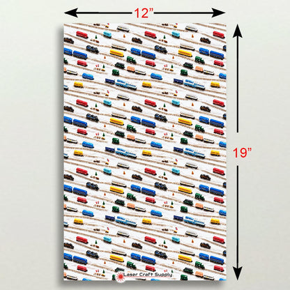 Creative Cast Acrylics - Trains and Tracks