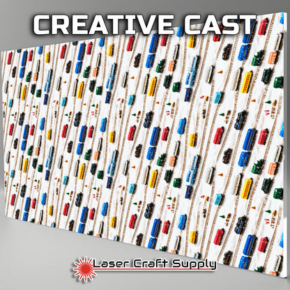 Creative Cast Acrylics - Trains and Tracks