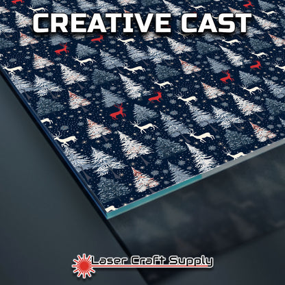 Creative Cast Acrylics - Trees & Deer