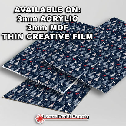 Creative Cast Acrylics - Trees & Deer