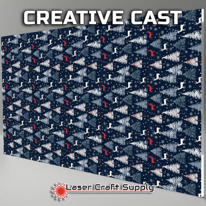 Creative Cast Acrylics - Trees & Deer