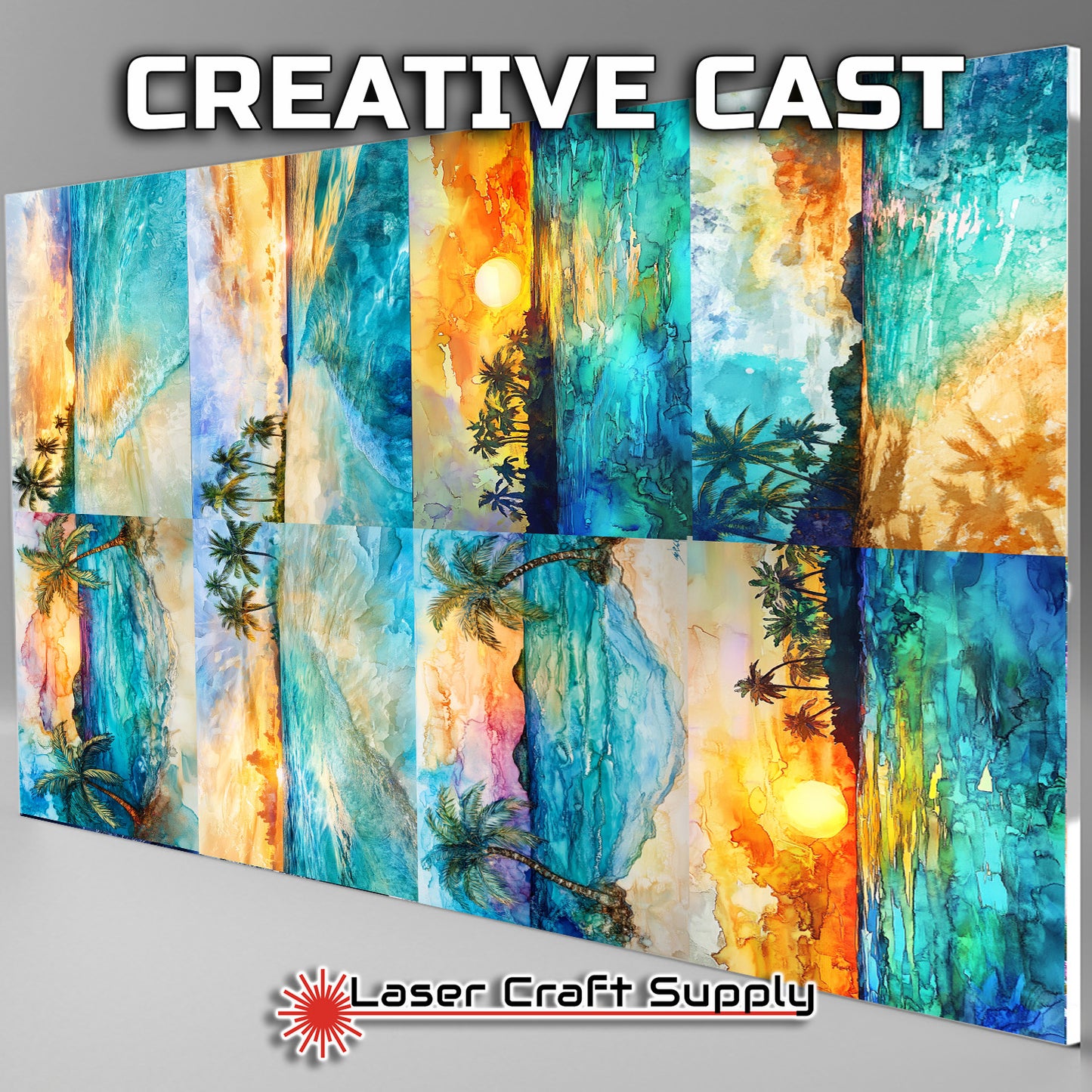 Tropical Paradise - Creative Tile