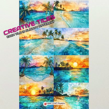 Tropical Paradise - Creative Tile