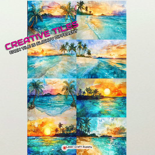 Tropical Paradise - Creative Tile