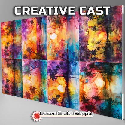 Tropical Sunsets - Creative Tile
