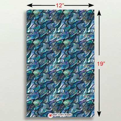 Creative Cast Acrylics - True Blue Abalone