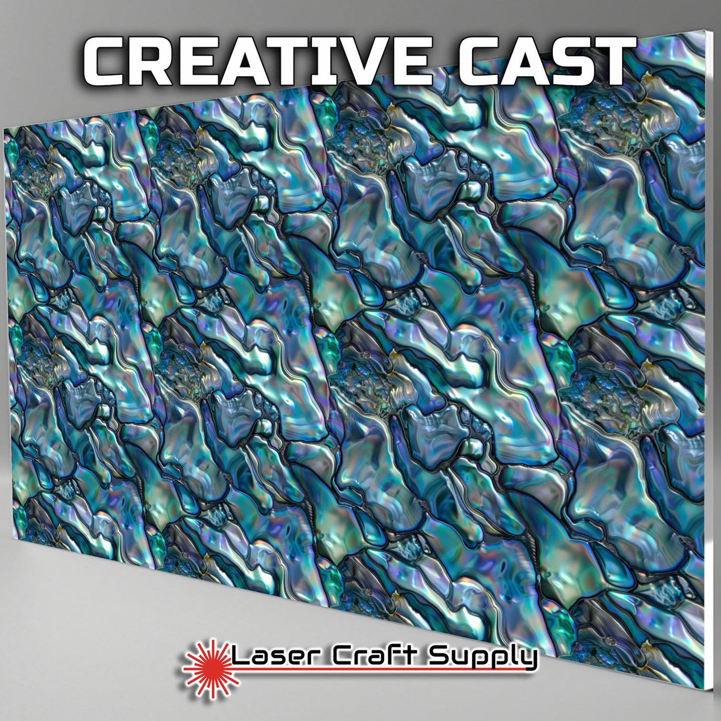 Creative Cast Acrylics - True Blue Abalone