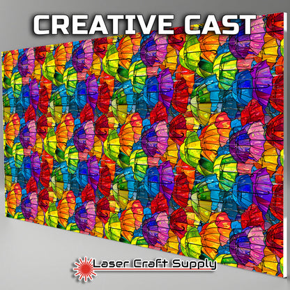 Creative Cast Acrylics - Umbrellas in Color