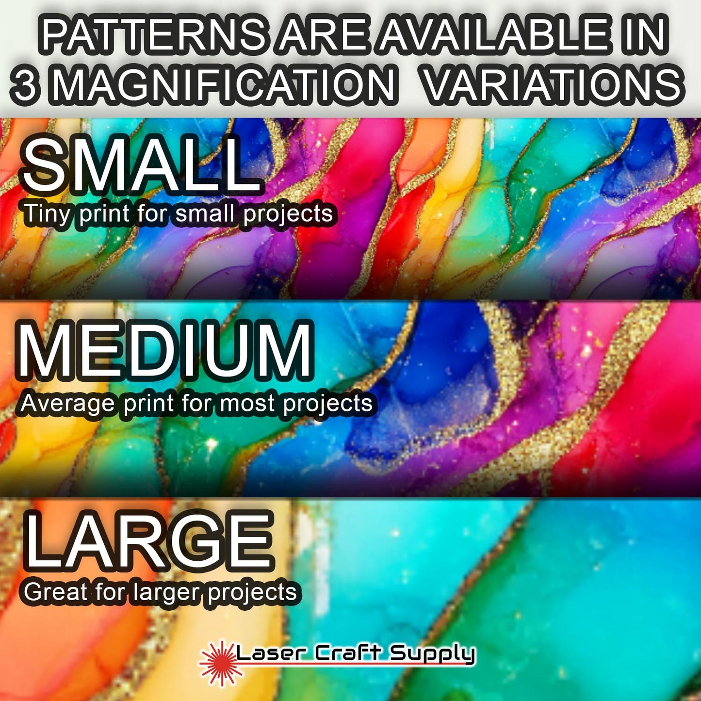 Creative Cast Acrylics - Vein of Colors