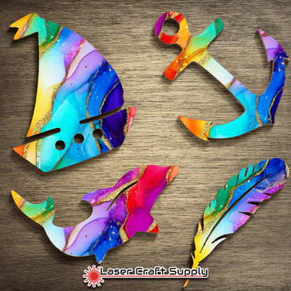Creative Cast Acrylics - Vein of Colors