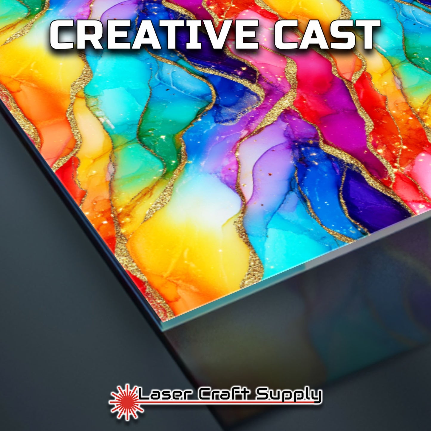 Creative Cast Acrylics - Vein of Colors