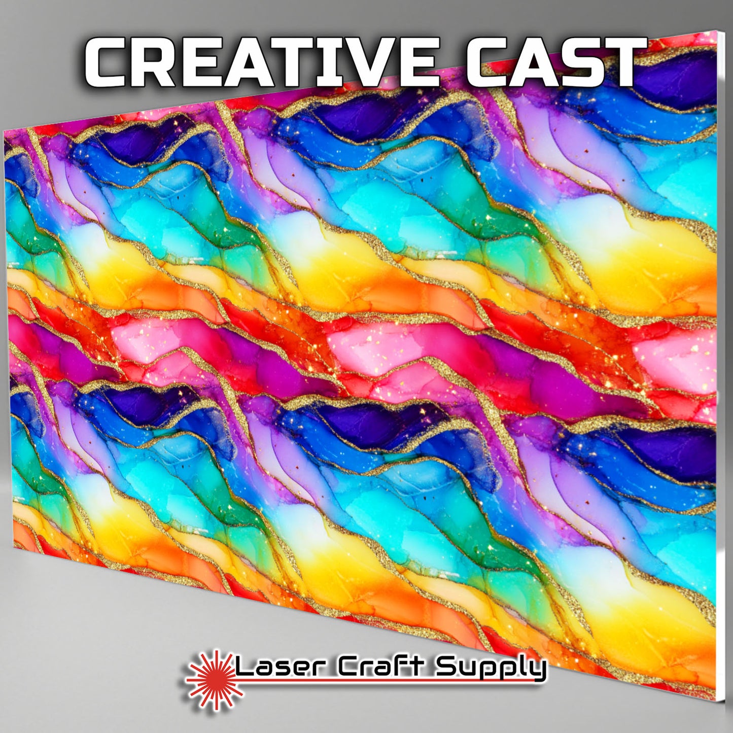 Creative Cast Acrylics - Vein of Colors