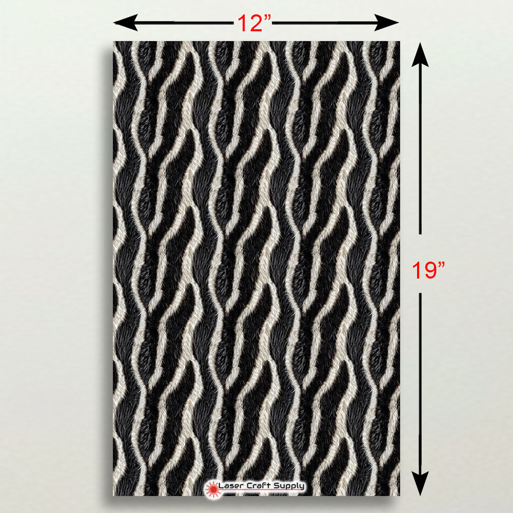 Very Real Zebra Fur - FULL SHEET