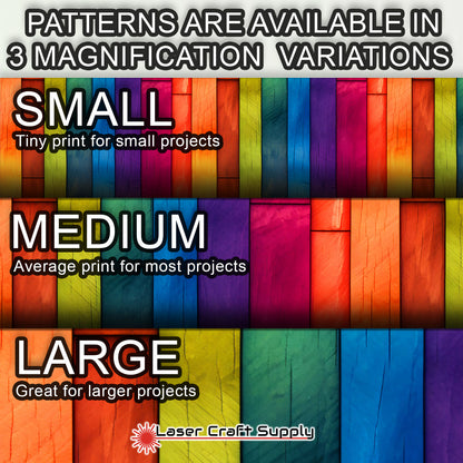 Creative Cast Acrylics - Vibrant Rainbow Bamboo