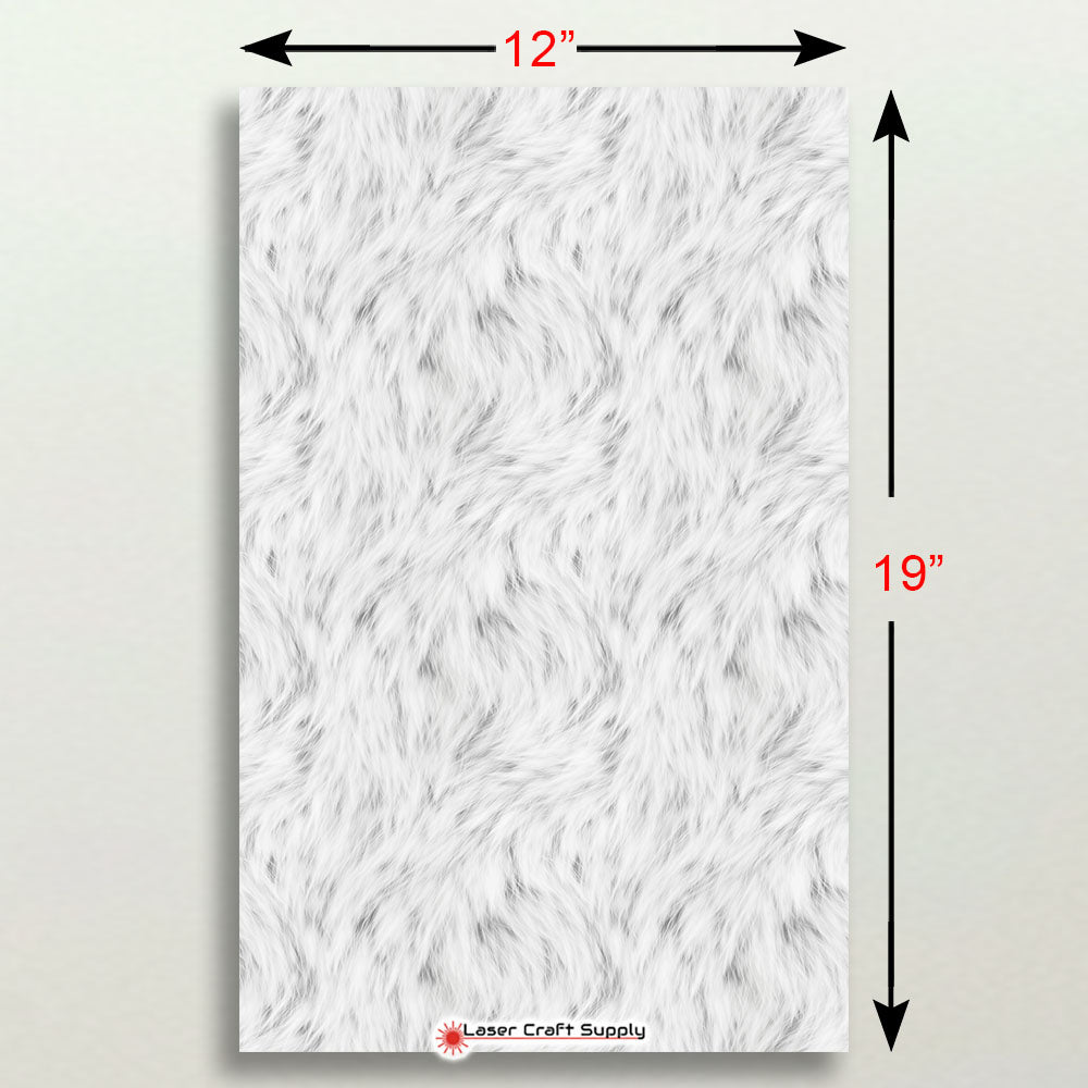 WILD White Fur - FULL SHEET