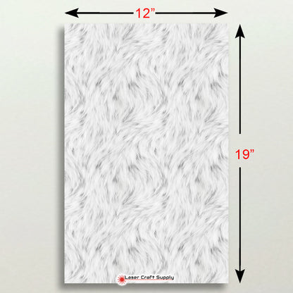 WILD White Fur - FULL SHEET