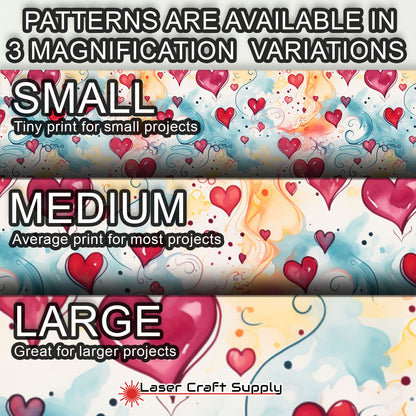 Creative Cast Acrylics - Watercolor Hearts