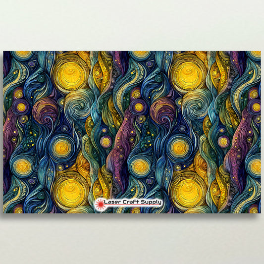 Wavy Starry Night - FULL SHEET