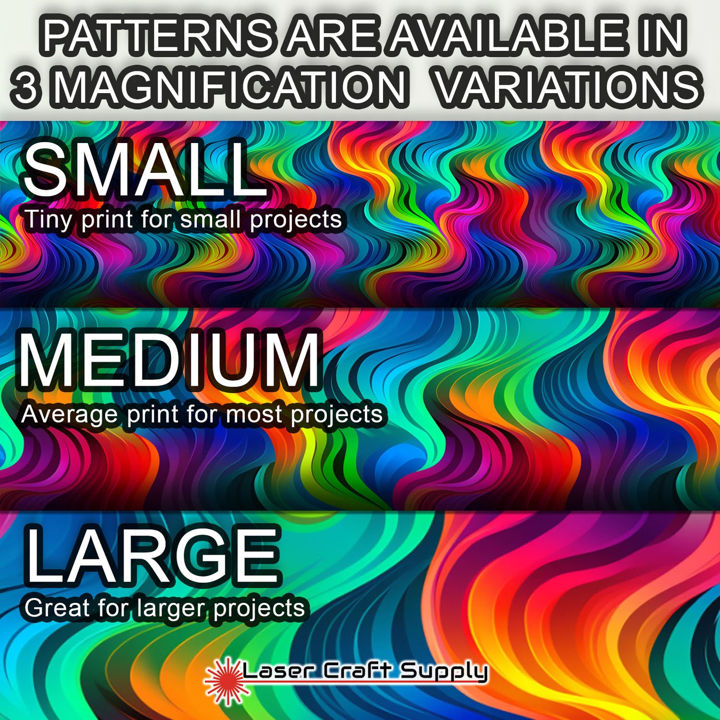 Creative Cast Acrylics - Wavy Wild Colors