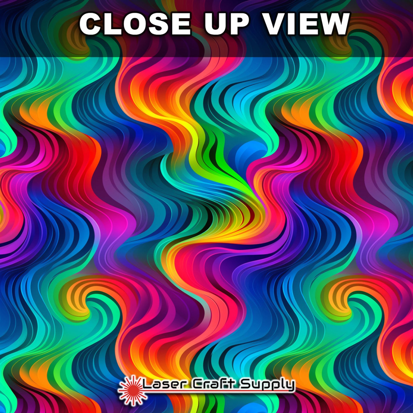 Creative Cast Acrylics - Wavy Wild Colors