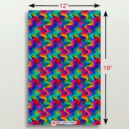 Creative Cast Acrylics - Wavy Wild Colors