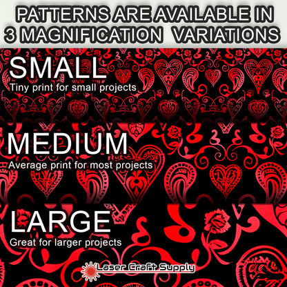 Creative Cast Acrylics - Whimsy Hearts