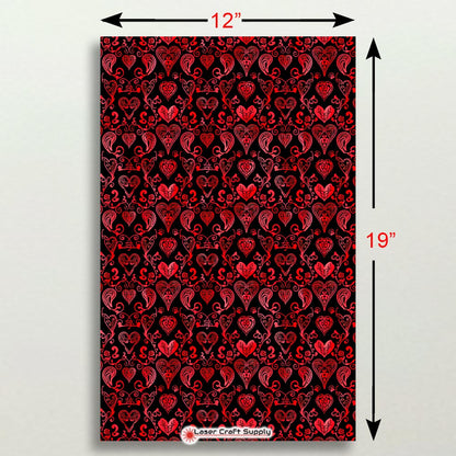 Creative Cast Acrylics - Whimsy Hearts